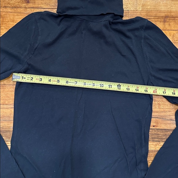 Set of J.Crew Tissue Turtlenecks- Black and Pink Medium - Picture 6 of 14